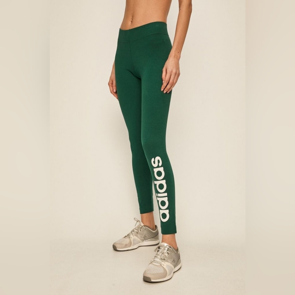 Adidas Performance Essentials Linear Leggings Gre… - image 10